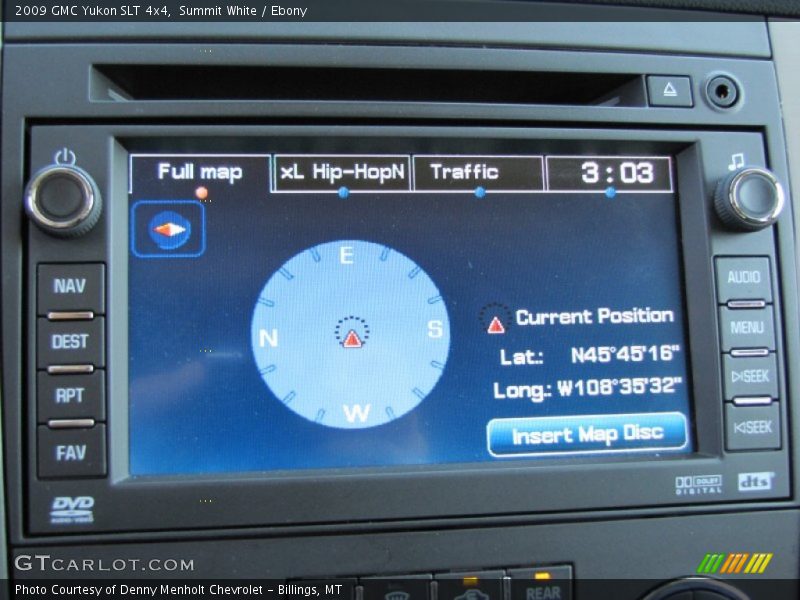Summit White / Ebony 2009 GMC Yukon SLT 4x4
