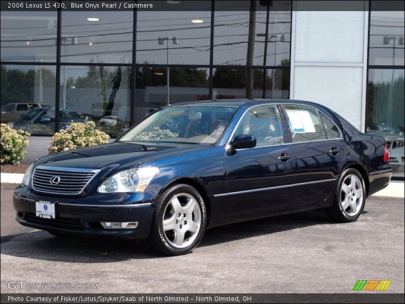 Blue Onyx Pearl / Cashmere 2006 Lexus LS 430