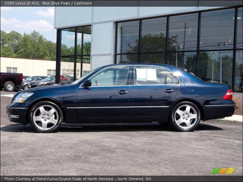 Blue Onyx Pearl / Cashmere 2006 Lexus LS 430