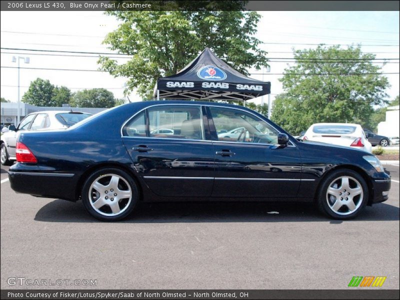 Blue Onyx Pearl / Cashmere 2006 Lexus LS 430