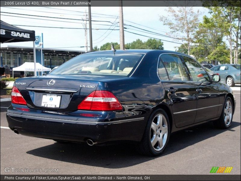 Blue Onyx Pearl / Cashmere 2006 Lexus LS 430