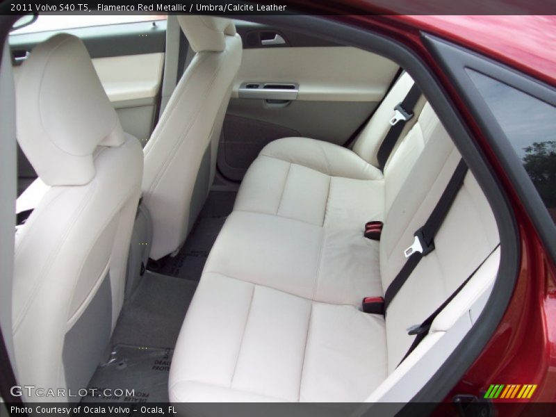 Flamenco Red Metallic / Umbra/Calcite Leather 2011 Volvo S40 T5