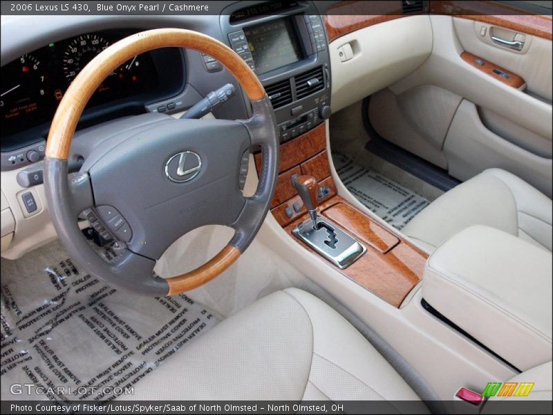 Blue Onyx Pearl / Cashmere 2006 Lexus LS 430