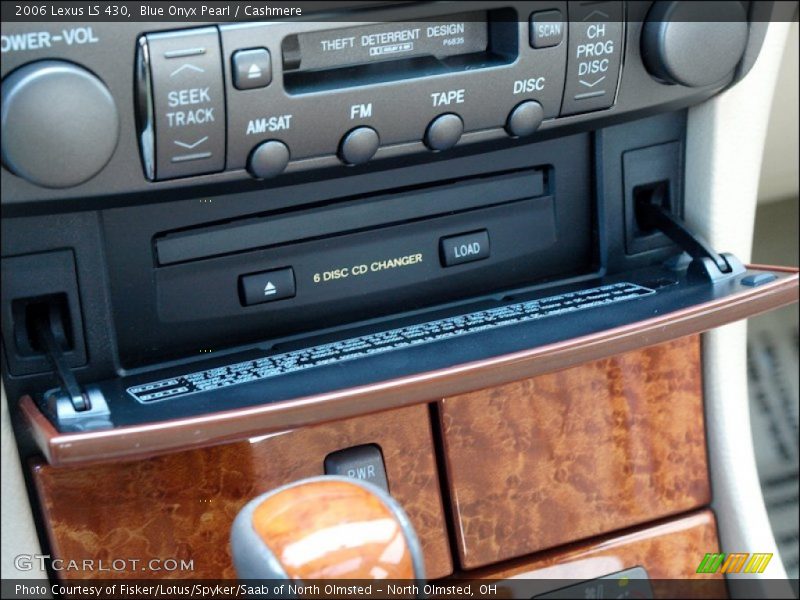 Blue Onyx Pearl / Cashmere 2006 Lexus LS 430
