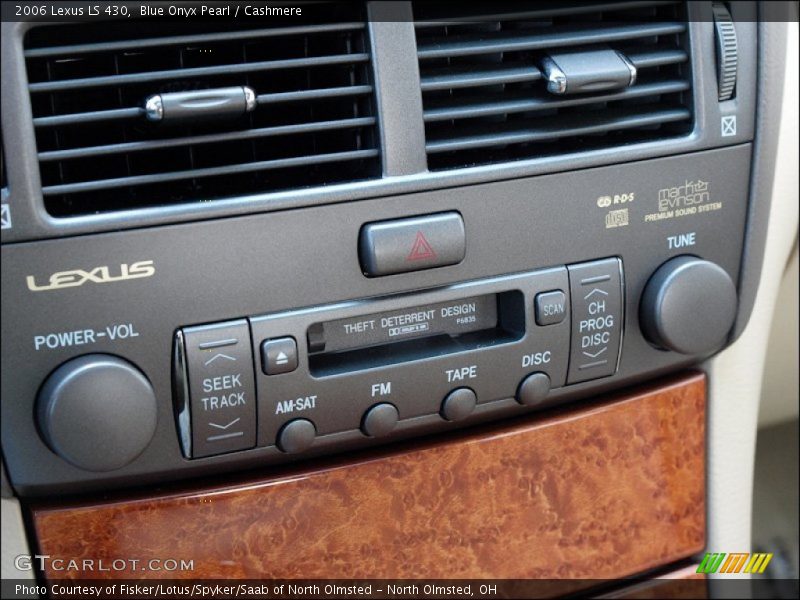 Blue Onyx Pearl / Cashmere 2006 Lexus LS 430