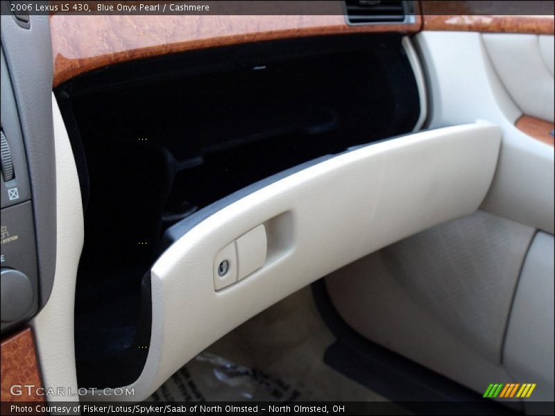 Blue Onyx Pearl / Cashmere 2006 Lexus LS 430