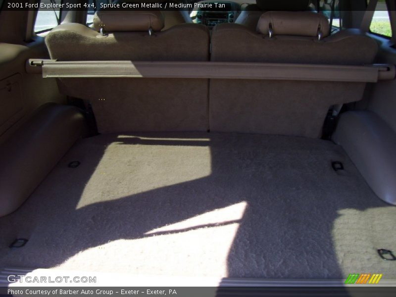 Spruce Green Metallic / Medium Prairie Tan 2001 Ford Explorer Sport 4x4