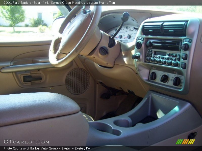Spruce Green Metallic / Medium Prairie Tan 2001 Ford Explorer Sport 4x4