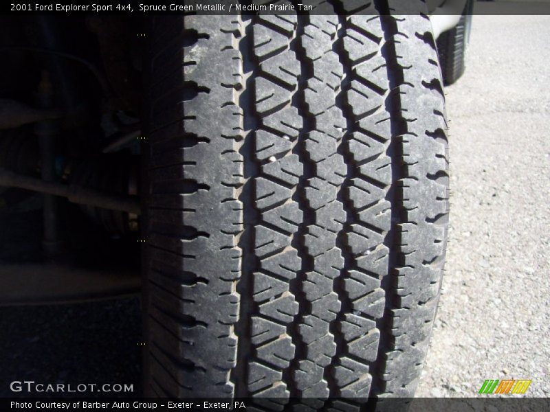 Spruce Green Metallic / Medium Prairie Tan 2001 Ford Explorer Sport 4x4