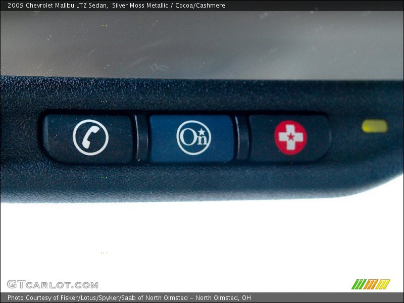 Silver Moss Metallic / Cocoa/Cashmere 2009 Chevrolet Malibu LTZ Sedan