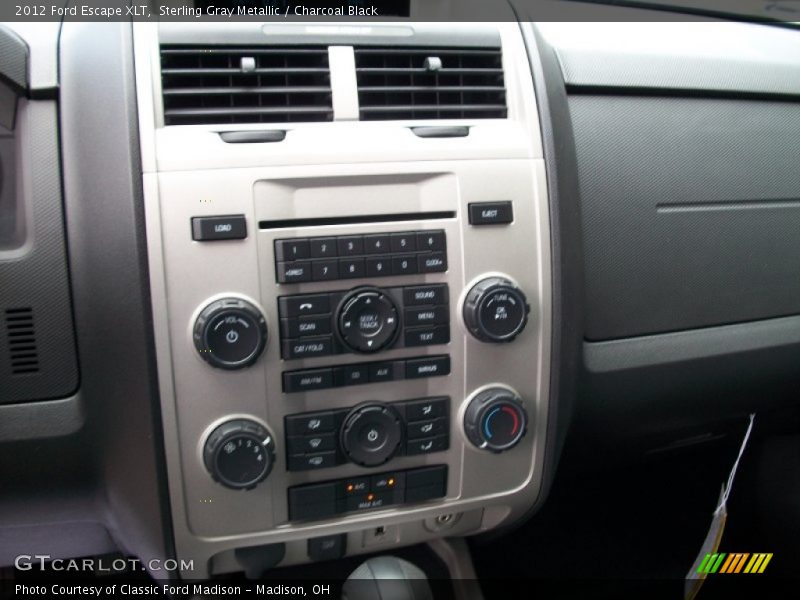 Controls of 2012 Escape XLT