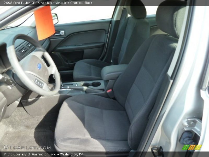 Silver Birch Metallic / Charcoal Black 2008 Ford Fusion SE