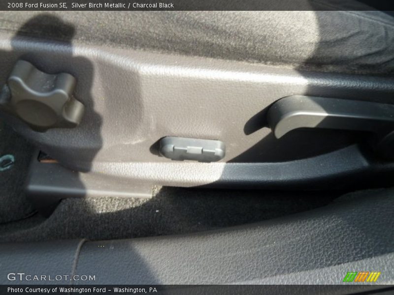 Silver Birch Metallic / Charcoal Black 2008 Ford Fusion SE