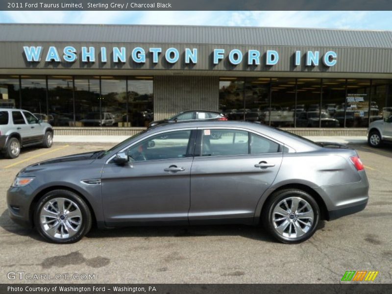 Sterling Grey / Charcoal Black 2011 Ford Taurus Limited