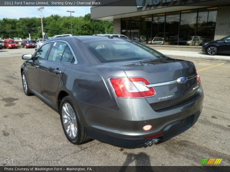 Sterling Grey / Charcoal Black 2011 Ford Taurus Limited