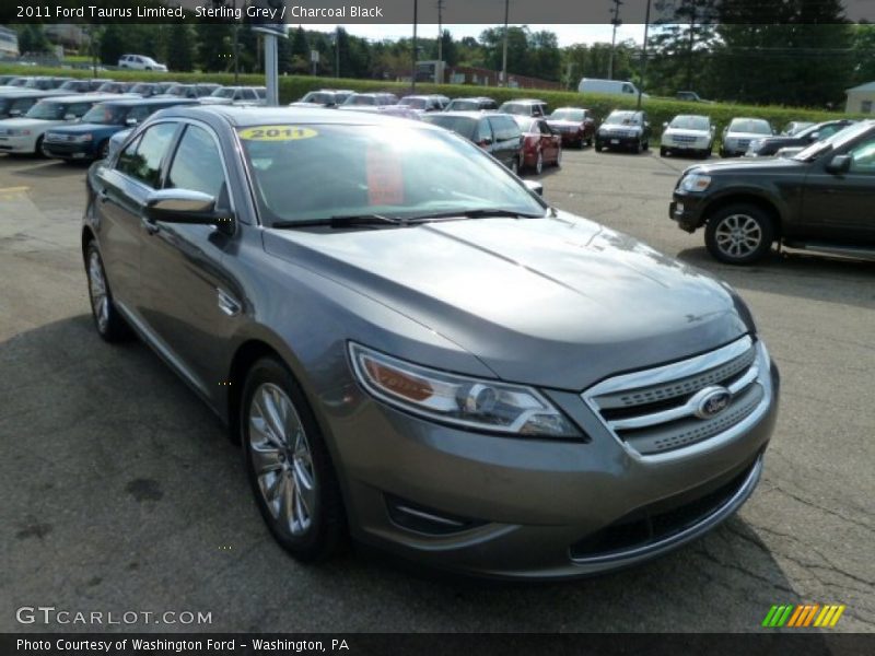 Sterling Grey / Charcoal Black 2011 Ford Taurus Limited