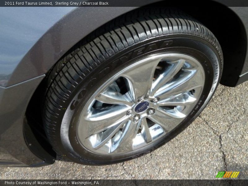 Sterling Grey / Charcoal Black 2011 Ford Taurus Limited