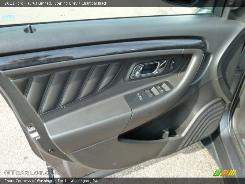 Sterling Grey / Charcoal Black 2011 Ford Taurus Limited