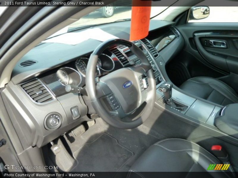 Sterling Grey / Charcoal Black 2011 Ford Taurus Limited