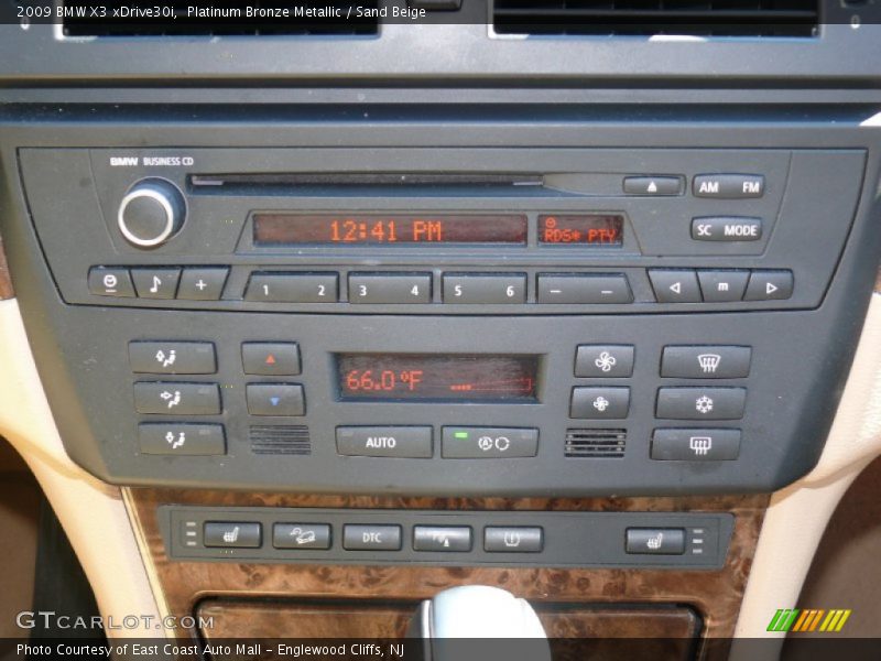 Platinum Bronze Metallic / Sand Beige 2009 BMW X3 xDrive30i