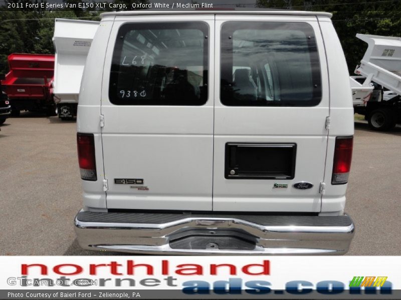 Oxford White / Medium Flint 2011 Ford E Series Van E150 XLT Cargo