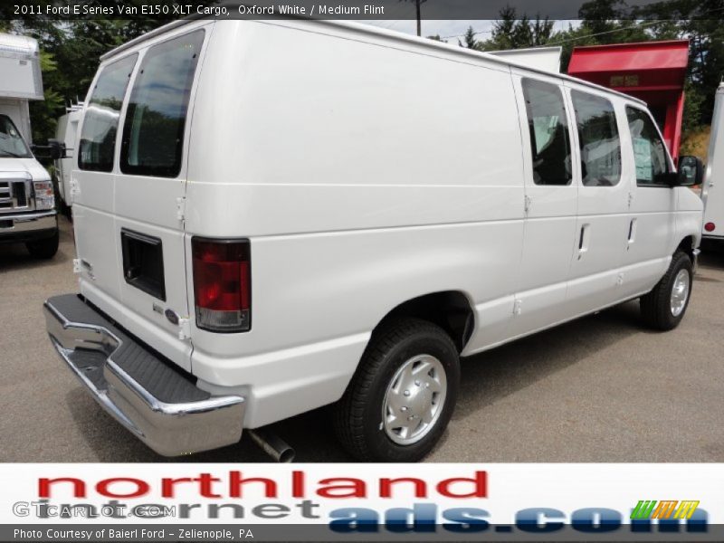 Oxford White / Medium Flint 2011 Ford E Series Van E150 XLT Cargo
