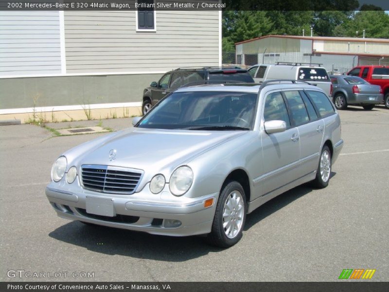 Front 3/4 View of 2002 E 320 4Matic Wagon