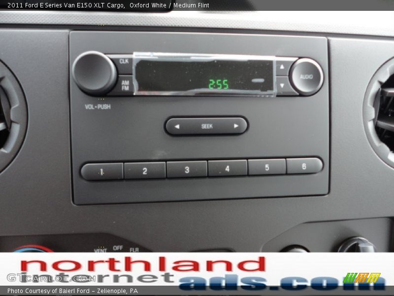 Oxford White / Medium Flint 2011 Ford E Series Van E150 XLT Cargo