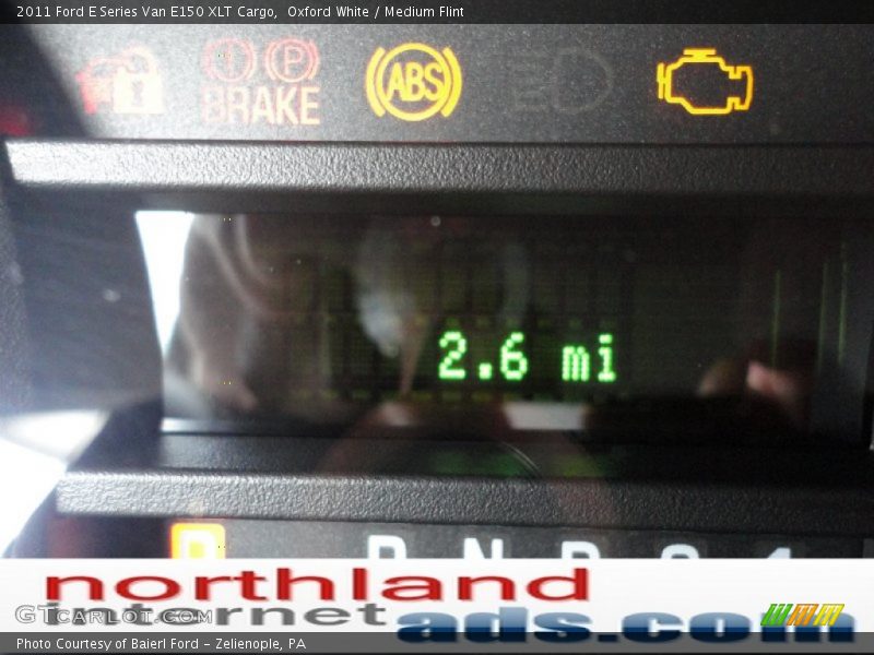 Oxford White / Medium Flint 2011 Ford E Series Van E150 XLT Cargo