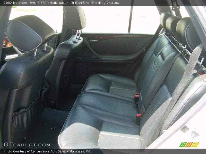  2002 E 320 4Matic Wagon Charcoal Interior