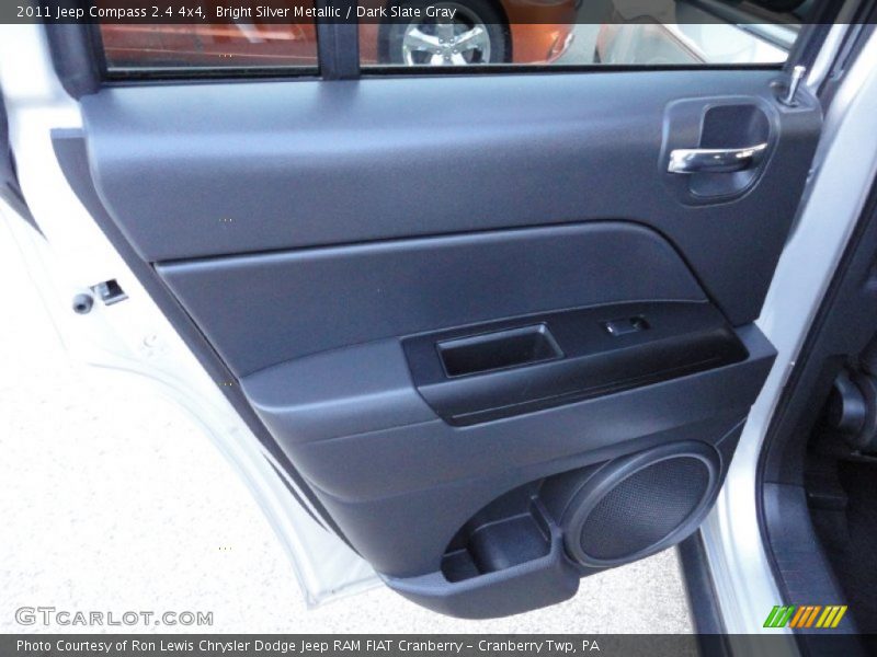 Bright Silver Metallic / Dark Slate Gray 2011 Jeep Compass 2.4 4x4