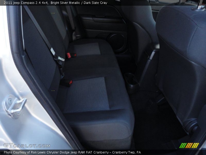 Bright Silver Metallic / Dark Slate Gray 2011 Jeep Compass 2.4 4x4