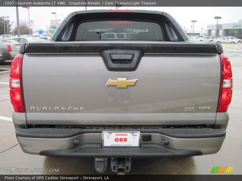 Graystone Metallic / Dark Titanium/Light Titanium 2007 Chevrolet Avalanche LT 4WD