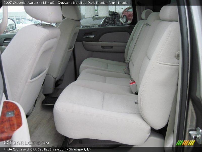  2007 Avalanche LT 4WD Dark Titanium/Light Titanium Interior