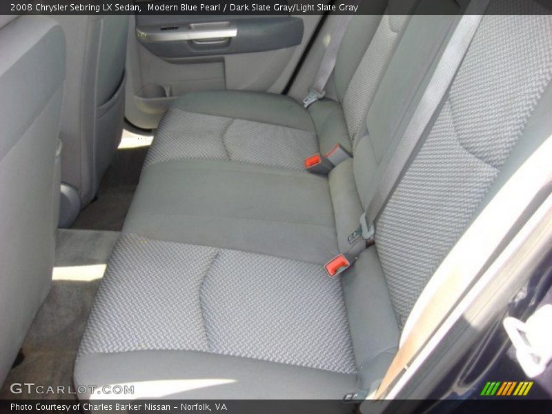 Modern Blue Pearl / Dark Slate Gray/Light Slate Gray 2008 Chrysler Sebring LX Sedan