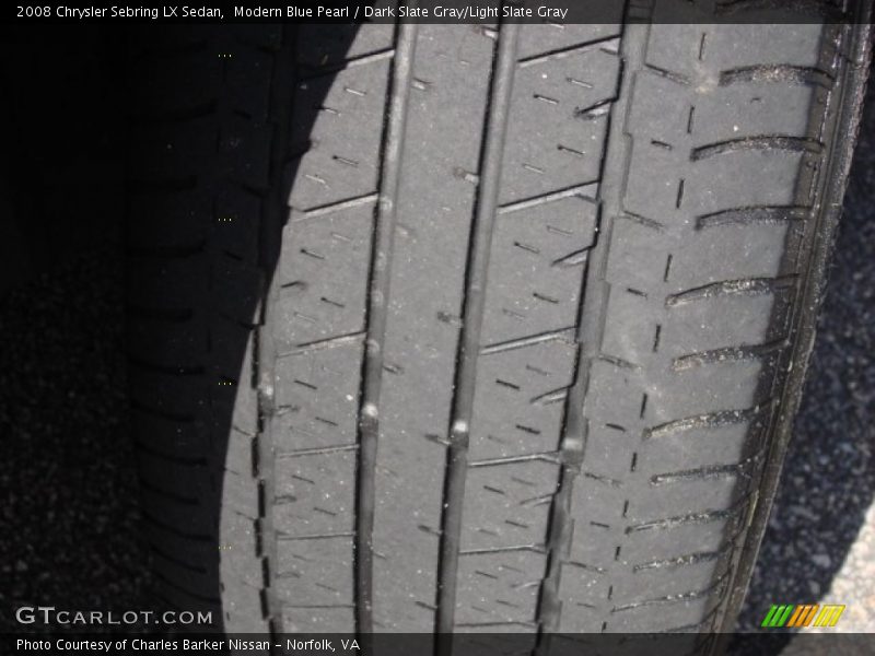 Modern Blue Pearl / Dark Slate Gray/Light Slate Gray 2008 Chrysler Sebring LX Sedan