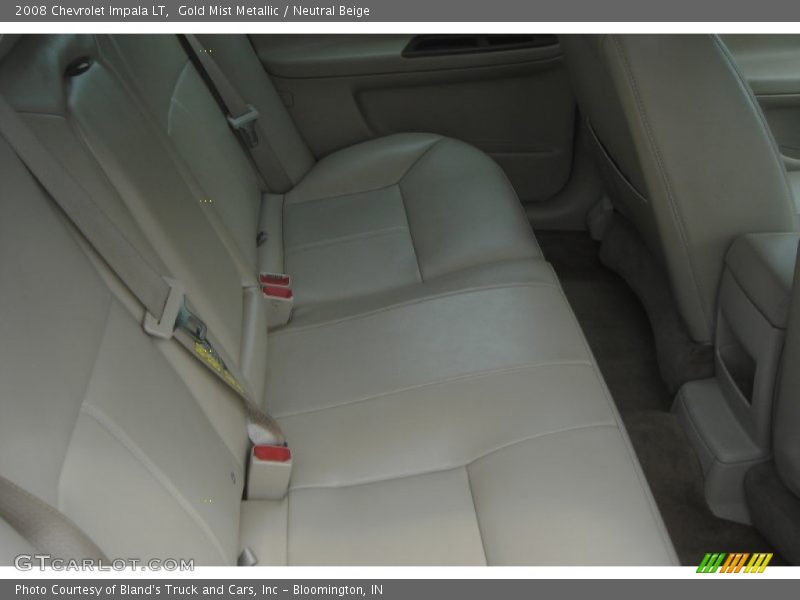 Gold Mist Metallic / Neutral Beige 2008 Chevrolet Impala LT