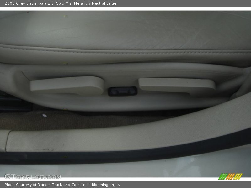 Gold Mist Metallic / Neutral Beige 2008 Chevrolet Impala LT