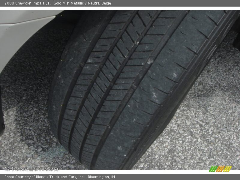Gold Mist Metallic / Neutral Beige 2008 Chevrolet Impala LT