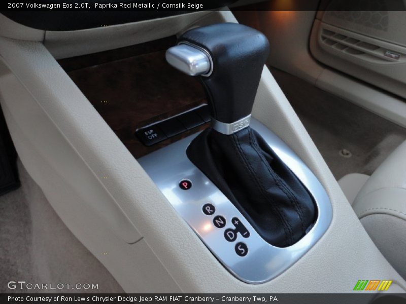Paprika Red Metallic / Cornsilk Beige 2007 Volkswagen Eos 2.0T