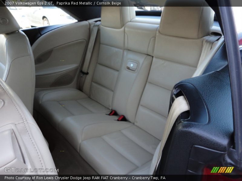 Paprika Red Metallic / Cornsilk Beige 2007 Volkswagen Eos 2.0T