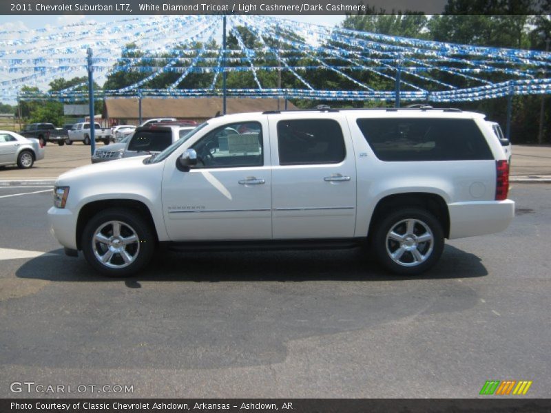  2011 Suburban LTZ White Diamond Tricoat