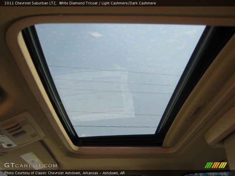 Sunroof of 2011 Suburban LTZ