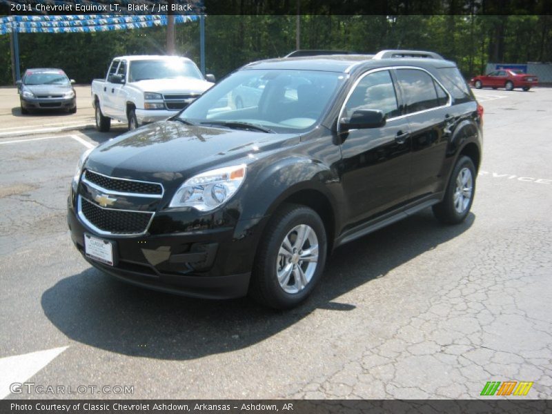 Black / Jet Black 2011 Chevrolet Equinox LT