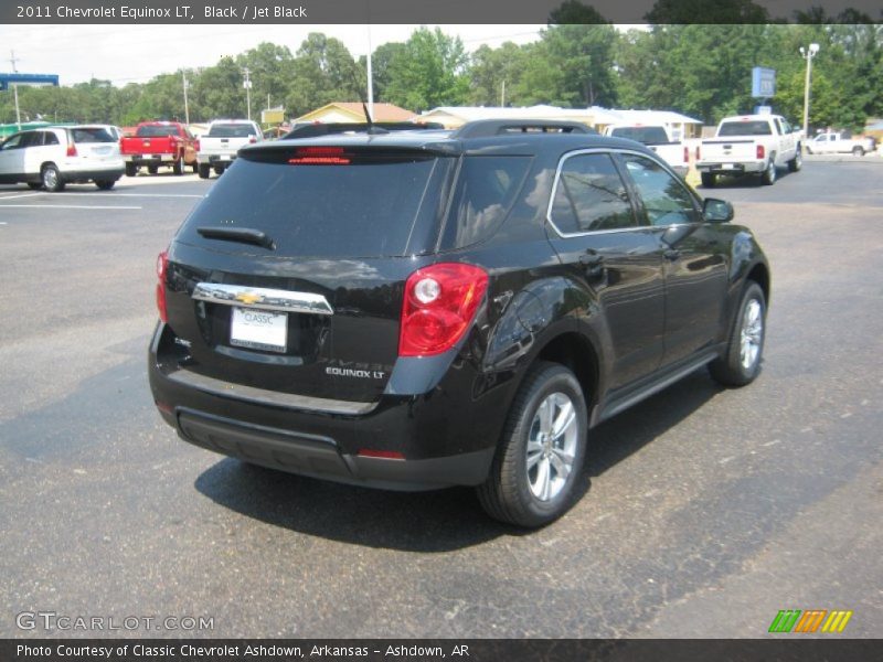 Black / Jet Black 2011 Chevrolet Equinox LT