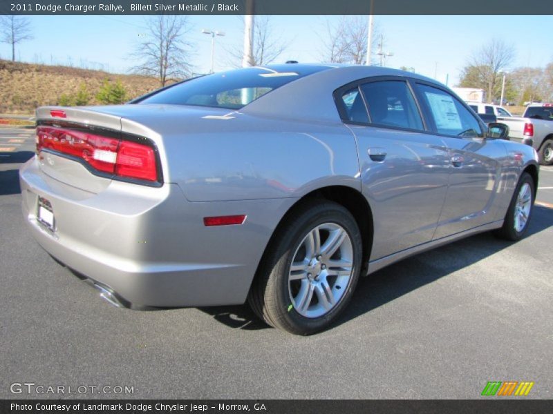 Billett Silver Metallic / Black 2011 Dodge Charger Rallye