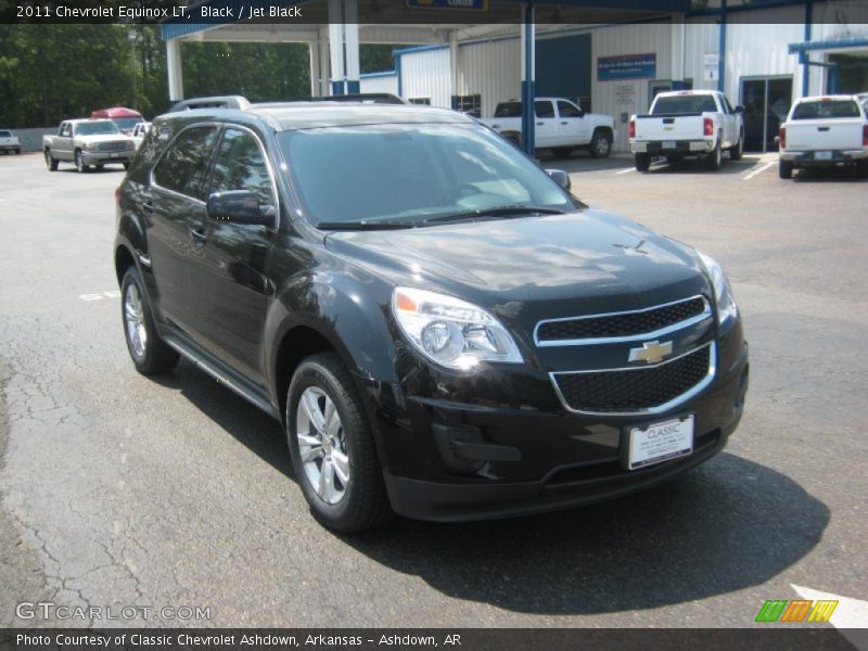 Black / Jet Black 2011 Chevrolet Equinox LT