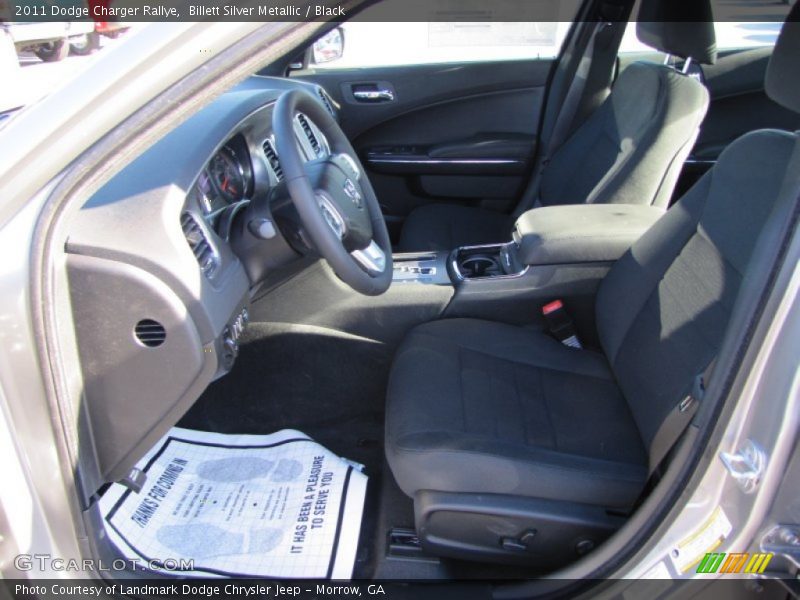 Billett Silver Metallic / Black 2011 Dodge Charger Rallye