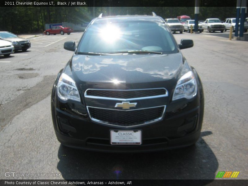 Black / Jet Black 2011 Chevrolet Equinox LT