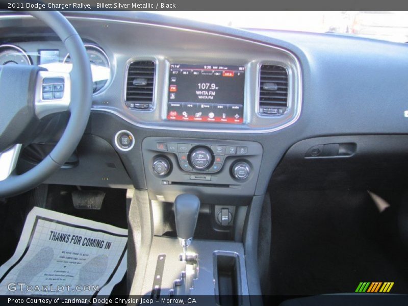Billett Silver Metallic / Black 2011 Dodge Charger Rallye